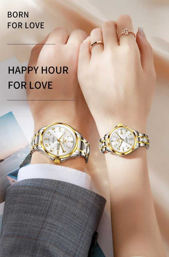 Olevs,2910,Couple,–,Sliver,Black